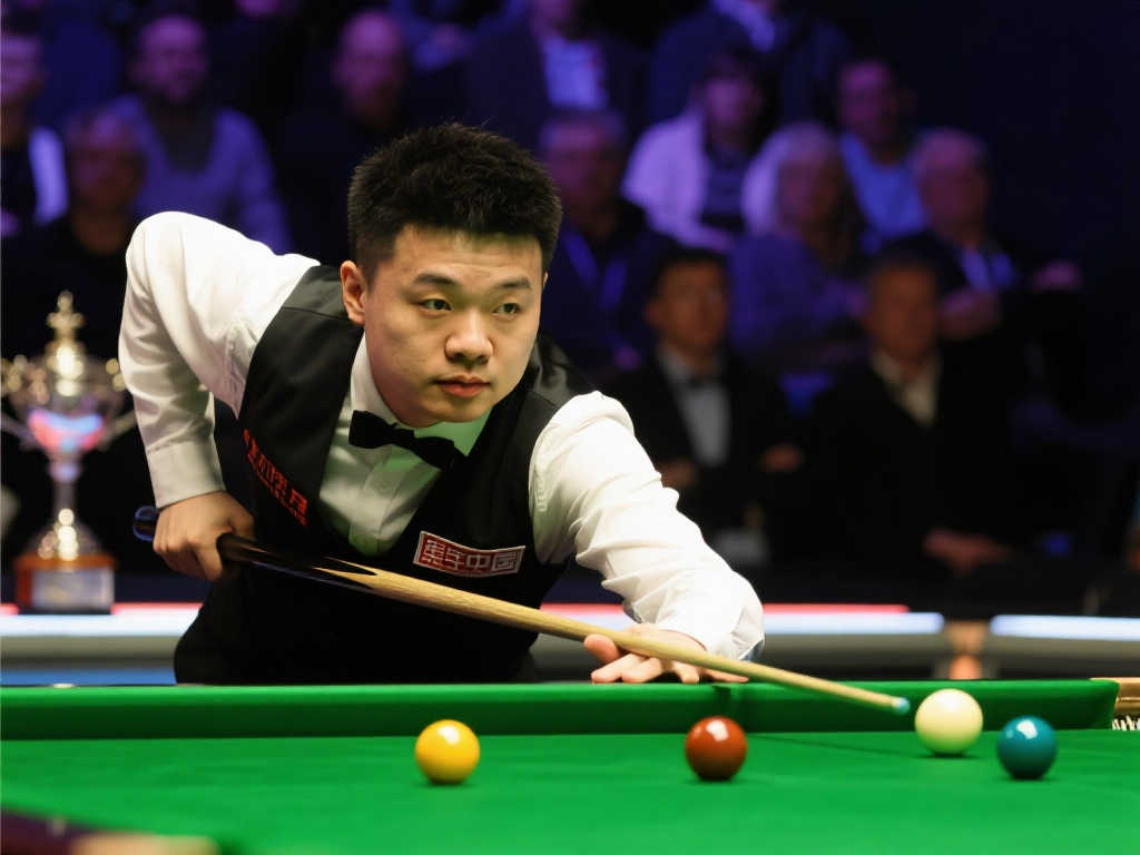 斯诺克世锦赛半决赛首阶段：赵心童与奥沙利文战成4-4，明日17点续赛