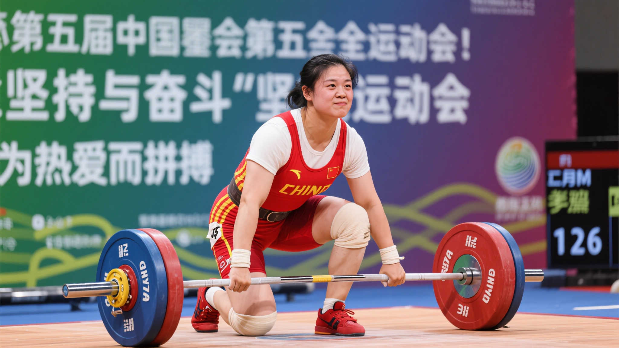 全运探营丨举重老将全凭热爱 艾雨南五战全运会 全运探营丨举重老将全凭热爱 艾雨南五战全运会